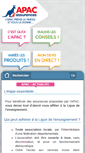 Mobile Screenshot of apac-assurances.org